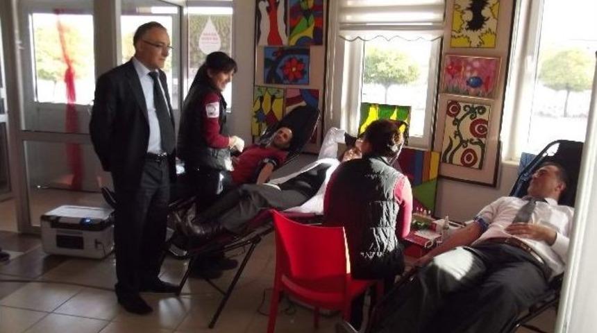 Kan Vererek &Ouml;rnek Oldular