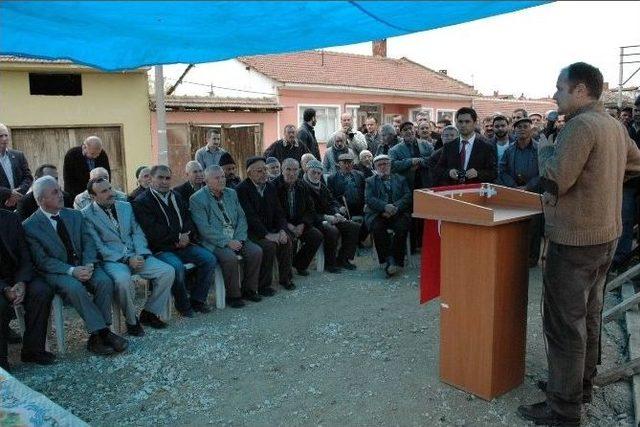 Sümbüllük Cami’nin Temeli Atıldı