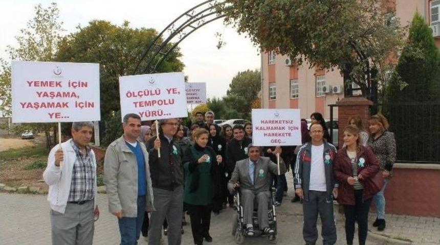14 Kasım &lsquo;diyabet G&uuml;n&uuml;&rsquo; Kapsamında Y&uuml;r&uuml;y&uuml;ş Yapıldı