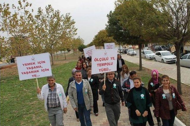 14 Kasım &lsquo;diyabet G&uuml;n&uuml;&rsquo; Kapsamında Y&uuml;r&uuml;y&uuml;ş Yapıldı 1