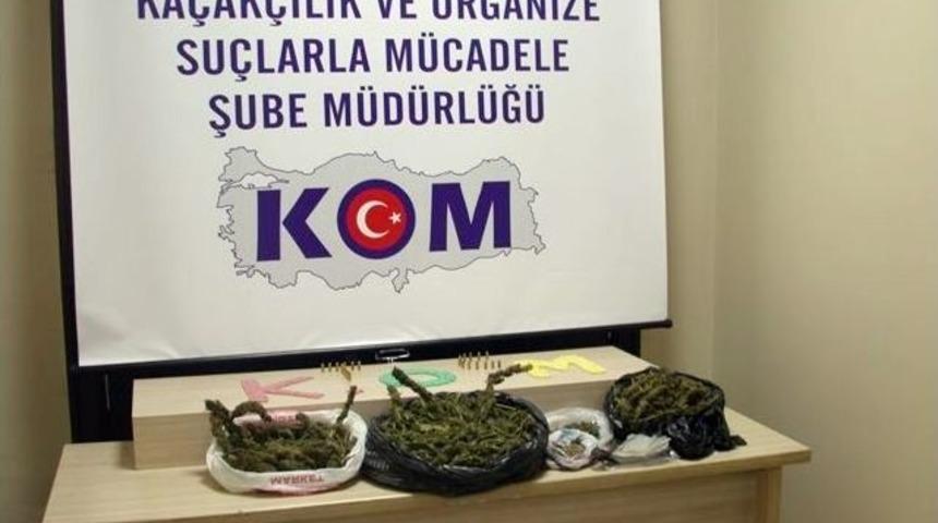 Denizli&rsquo;de Uyuşturucu Operasyonunda İki Kişi Tutuklandı