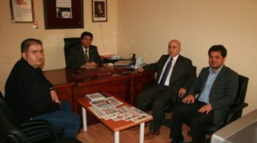 Emniyet M&uuml;d&uuml;r&uuml;nden Cemiyete Ziyaret