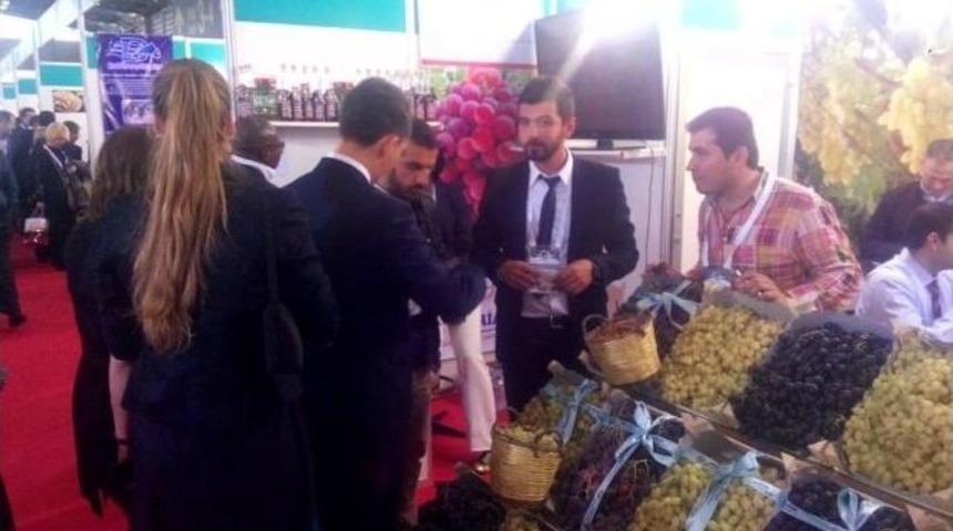 Sarıg&ouml;ll&uuml; İş Adamlarının Sultaniye &Uuml;z&uuml;m Tanıtım Standı İlgi G&ouml;rd&uuml;