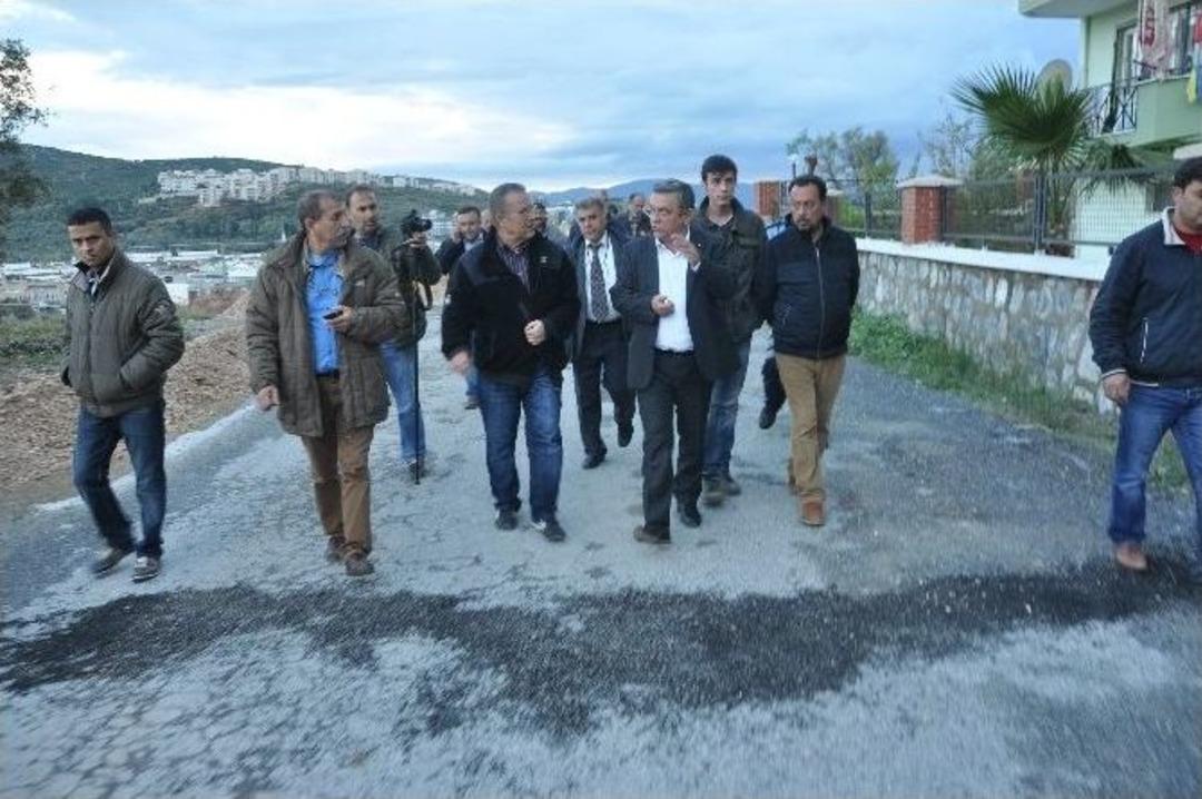 Kuşadası Tahliye Edilen Aileler Otellere Yerleştirildi