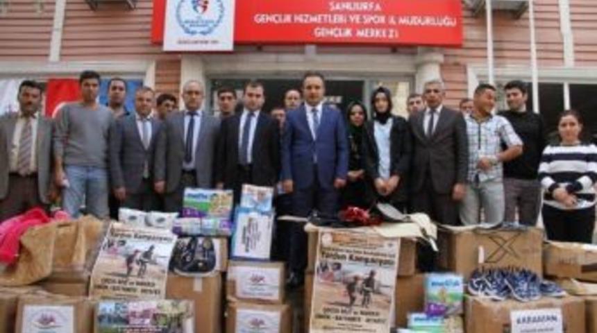 Gen&ccedil;lik Merkezinden Kobani&rsquo;ye Destek