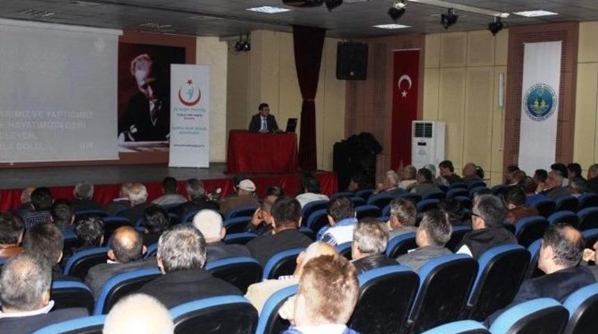 Servis Şof&ouml;rlerine Bağımlılık Yapıcı Madde Ve Zararları Konulu Seminer Verildi