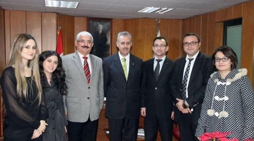 Pdr Derneği&rsquo;nden İl Milli Eğitim M&uuml;d&uuml;r&uuml; Sarıkaya&rsquo;ya Ziyaret