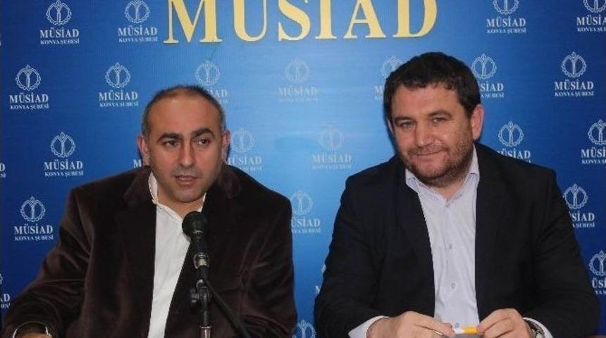 M&uuml;siad Konya Şubesinin Cuma Toplantıları S&uuml;r&uuml;yor