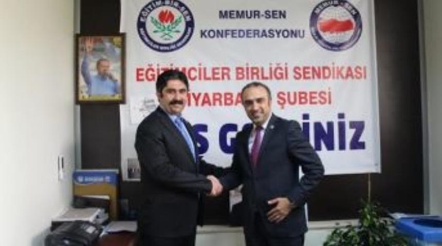 İ&ccedil;ten&rsquo;den Eğitim Bir Sen Diyarbakır Şubesi&rsquo;ne Ziyaret
