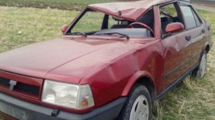 Otomobil Takla Attı: 1 Yaralı