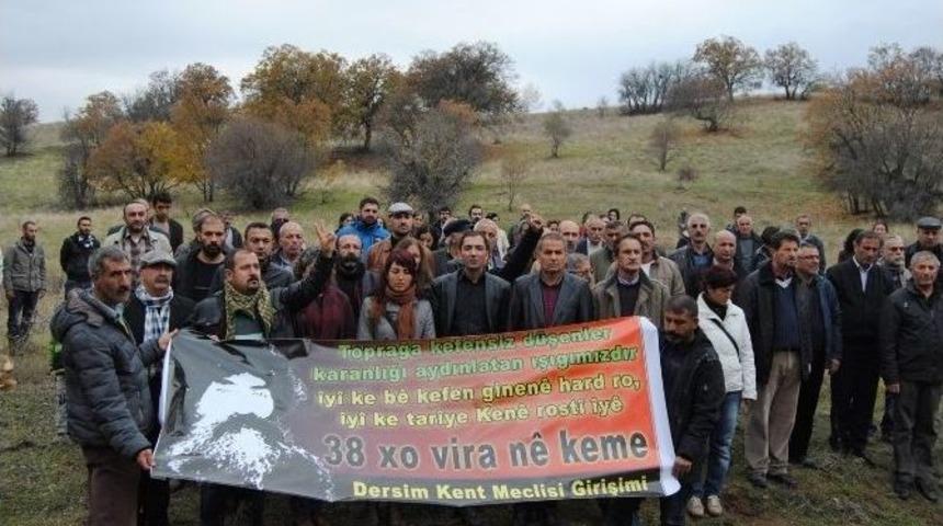 Dersim&rsquo;de &Ouml;ld&uuml;r&uuml;lenler Anıldı