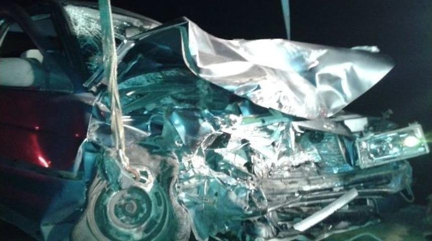 (&ouml;zel Haber) Tekirdağ&rsquo;da Kaza: 1 &Ouml;l&uuml;, 3 Yaralı