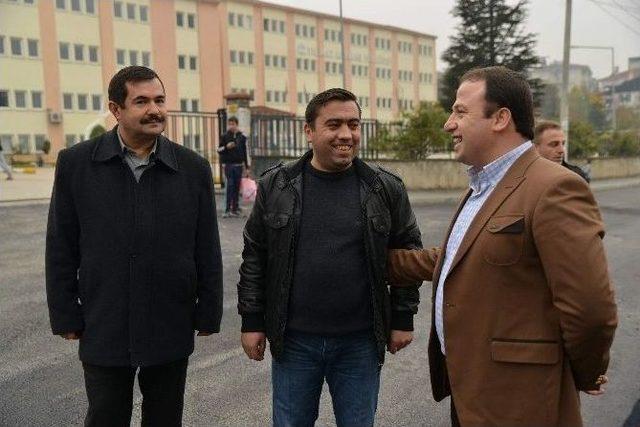 Erbaa&rsquo;da Bir G&uuml;nde 250 Ton Asfalt Serildi 3