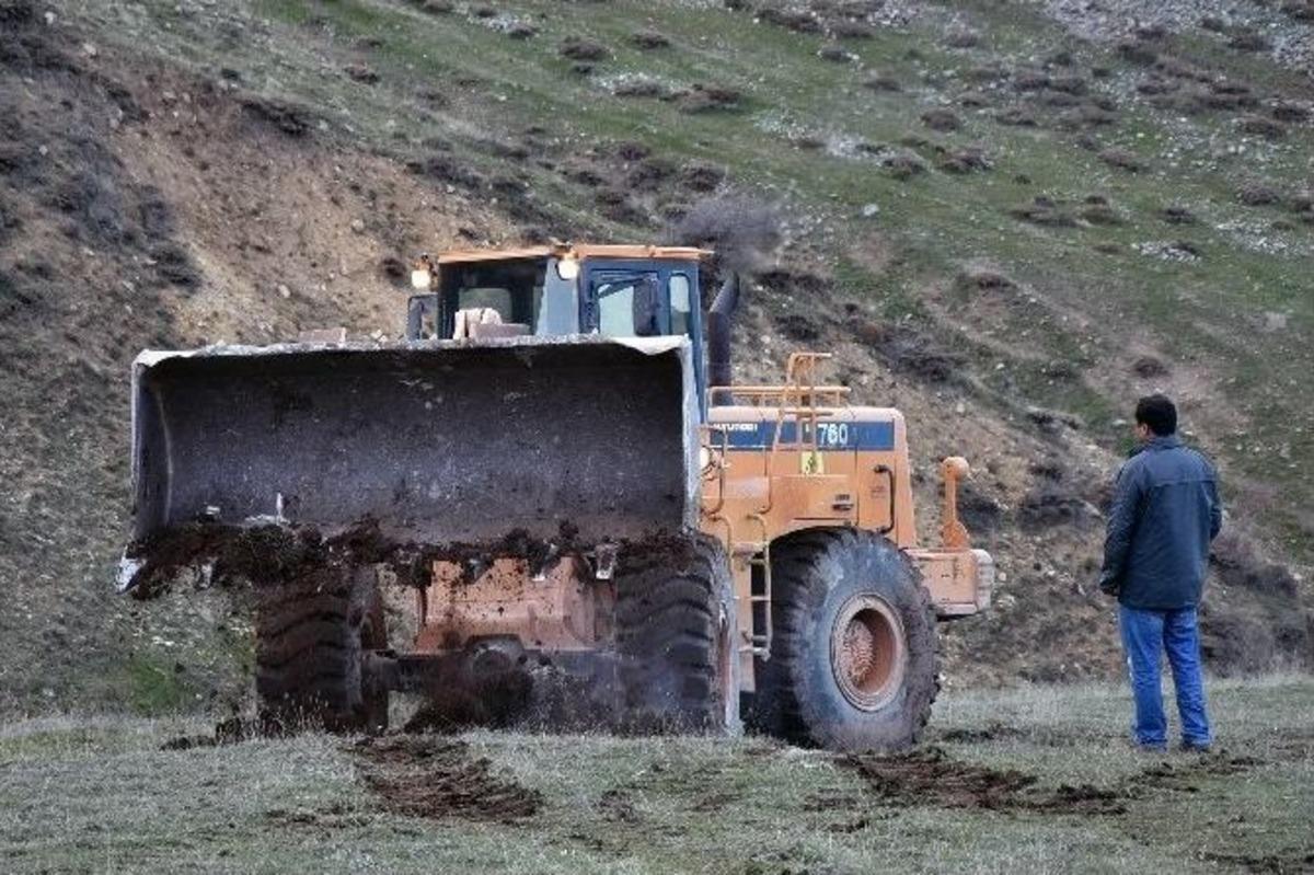 S&uuml;leymaniye Kayak Merkezinde İlk &Ccedil;alışmalar Başladı