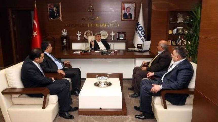&Ccedil;ayırova Chp İl&ccedil;e Başkanından Başkan Karaosmanoğlu&rsquo;na Ziyaret