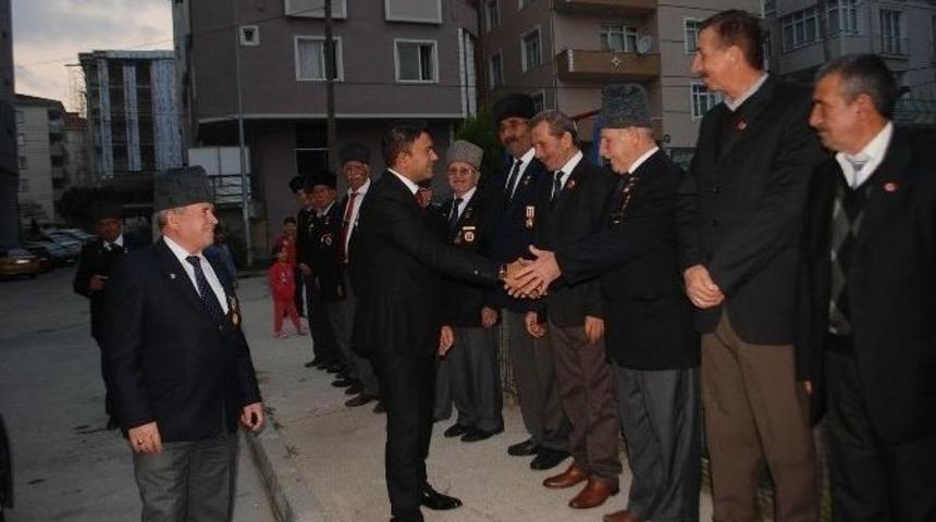 Kapaklı Kaymakamı G&uuml;rb&uuml;z, Gazileri Ziyaret Etti