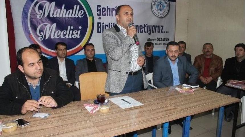 Başkan &Ouml;zaltun, Esentepe Mahallesi Sakinleriyle Buluştu