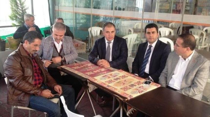Ak Parti İl Başkanı Delican, Hotar&rsquo;ı Ziyaret Etti