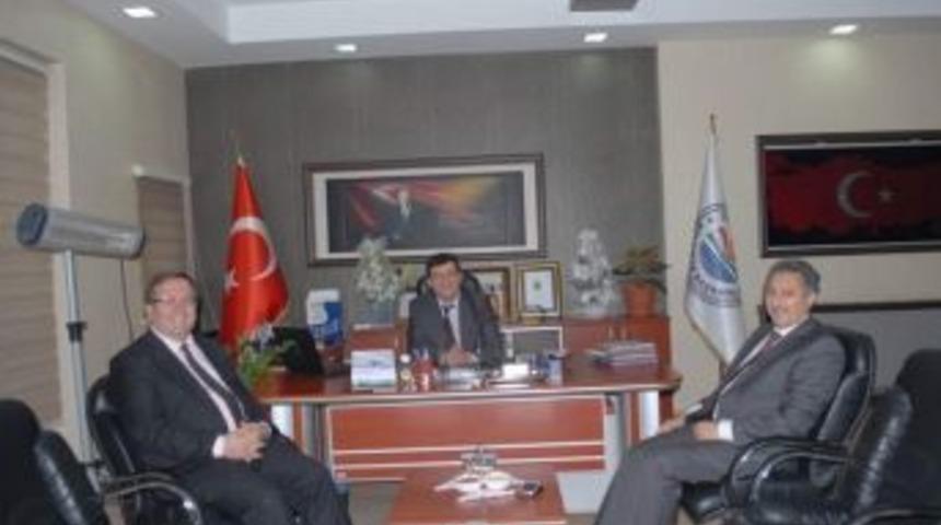 Y&ouml;k Genel Sekreteri S&uuml;leyman Ak&ccedil;eşme&rsquo;den Başkan Kayacan&rsquo;a Ziyaret