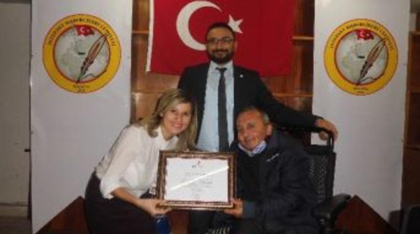 Kızılay&rsquo;a Kan Desteğine Teşekk&uuml;r Belgesi