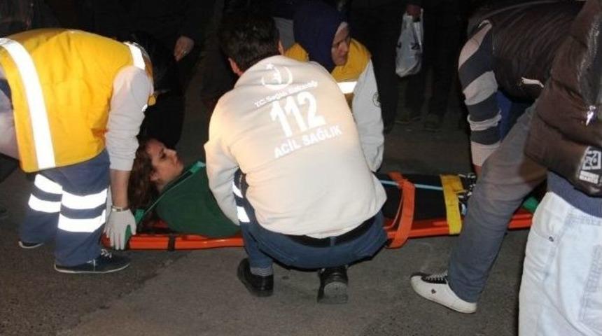 Bartın&rsquo;da Otomobilin &Ccedil;arptığı &Ouml;ğrenci Yaralandı