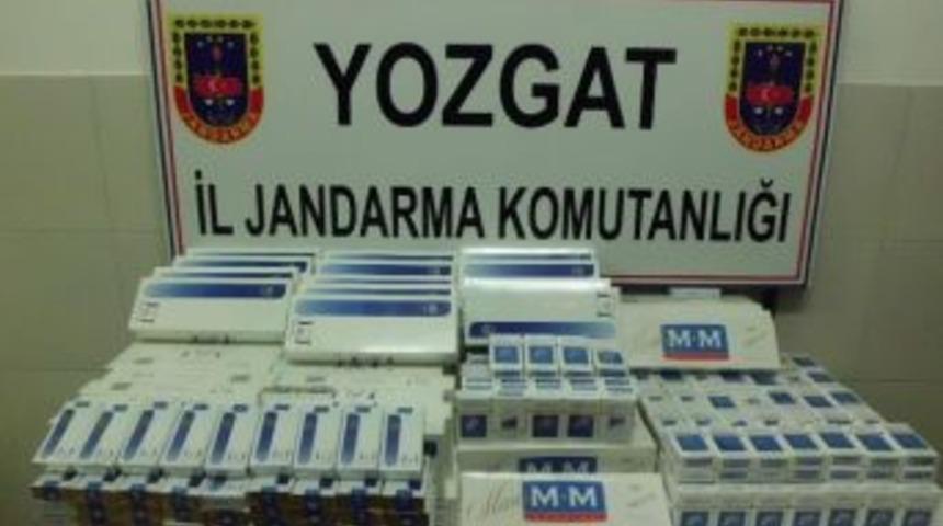 Yozgat Jandarma&rsquo;dan Ka&ccedil;ak Sigara Operasyonu