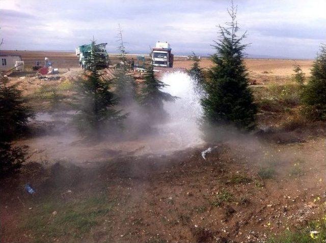 Mahmudiye&rsquo;de Sıcak Su Kaynağı Bulundu 1