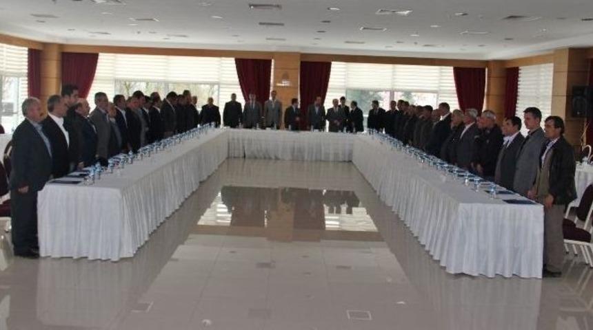 &Ccedil;an&rsquo;da K&ouml;ylere Hizmet G&ouml;t&uuml;rme Birliği Toplantısı Yapıldı