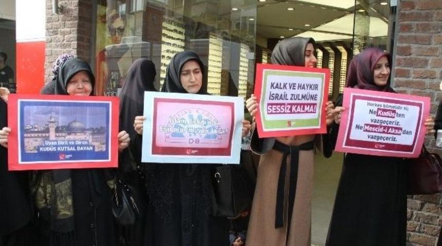 Sp Kadın Kollarından İsrail Mallarına Boykot &Ccedil;ağrısı