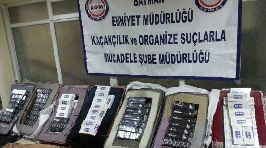 Paspas İ&ccedil;erisine Zulalanmış Ka&ccedil;ak Sigara Ele Ge&ccedil;irildi