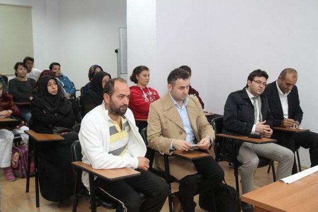 Büyükşehirli Sporculara Uyuşturucu Konferansı Verildi 1