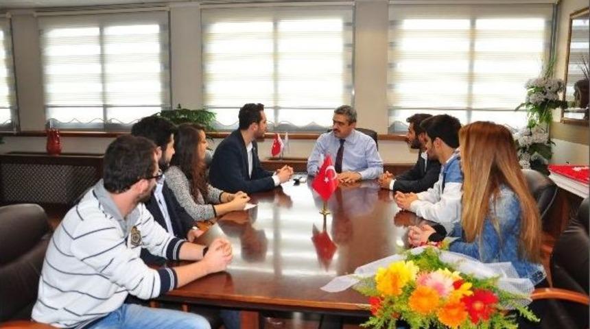 Chp Gen&ccedil;lik Kolları, Başkan Alıcık&rsquo;ı Ziyaret Etti