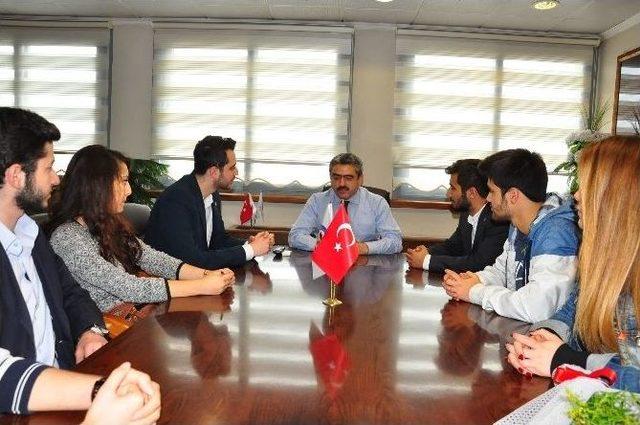 Chp Gençlik Kolları, Başkan Alıcık’ı Ziyaret Etti 1