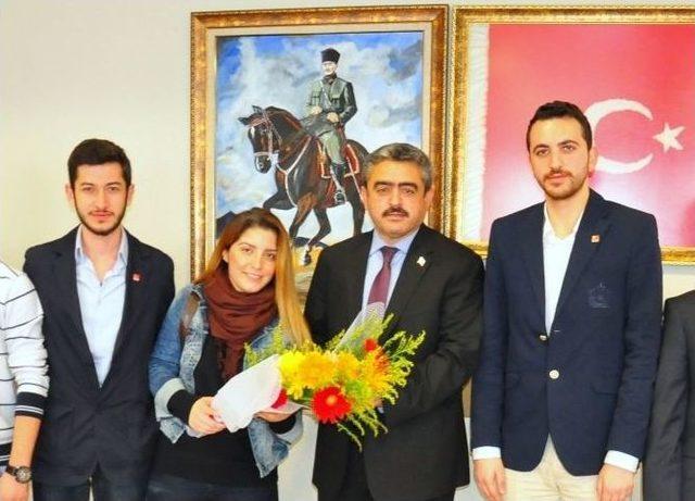 Chp Gençlik Kolları, Başkan Alıcık’ı Ziyaret Etti 2