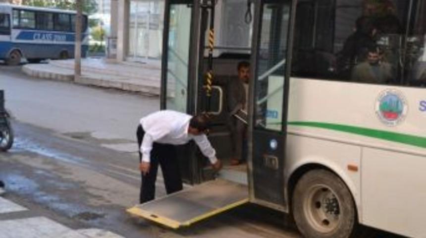 Halk Otob&uuml;slerinde Engelliler İ&ccedil;in Yeni Dizayn
