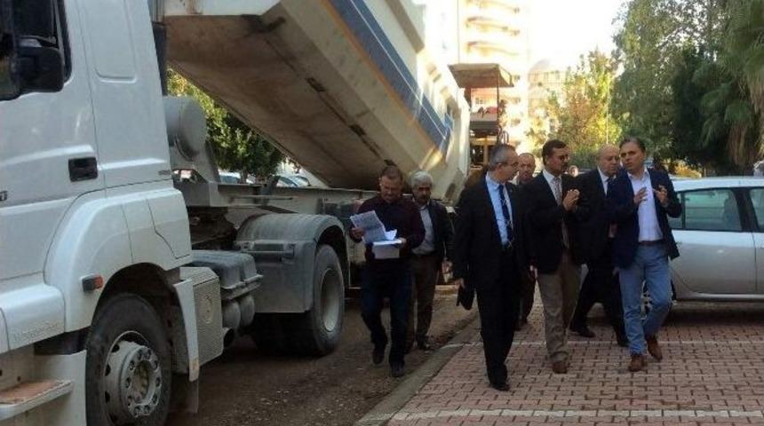 Başkan Uysal, Asfalt Ve Alt Yapı &Ccedil;alışmalarını Denetledi