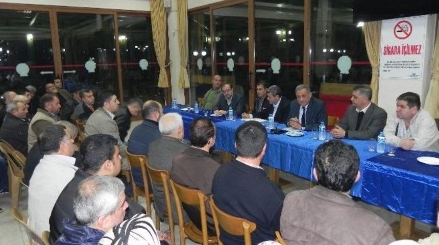&Ouml;demiş&rsquo;in Başkanı Pazarcılarla Buluştu