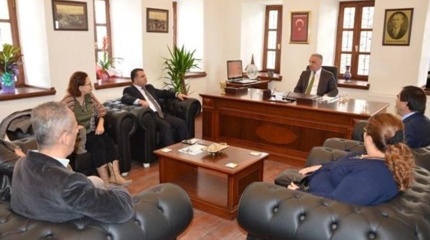 Başkan Aksoy, Koruma Kurulu&rsquo;nu Ziyaret Etti