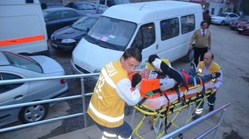 Fatsa&rsquo;da Kaza: 2 Yaralı