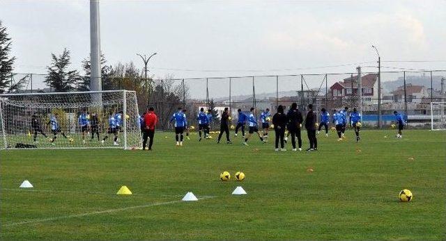 Eskişehir Suat Altın İnşaat Kayseri Erciyes Spor Maçı Hazırlıklarını Sürdürdü