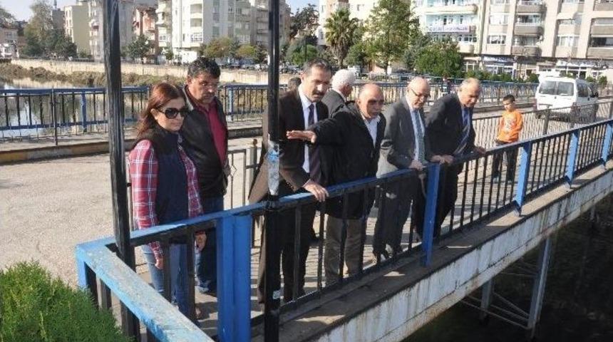 Saski, Terme&rsquo;de Su Taşkını Yaşanan B&ouml;lgeleri İnceledi