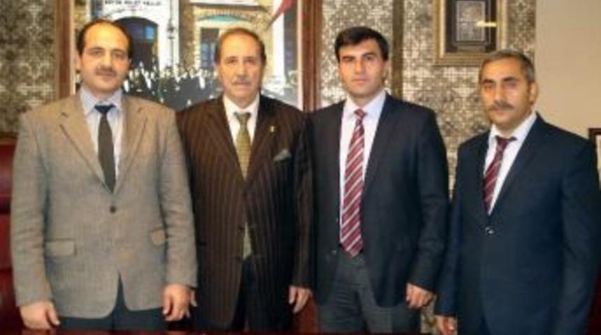 Mesleki Eğitim Merkezinden, Sesob Başkanı K&ouml;ksal&rsquo;a Ziyaret