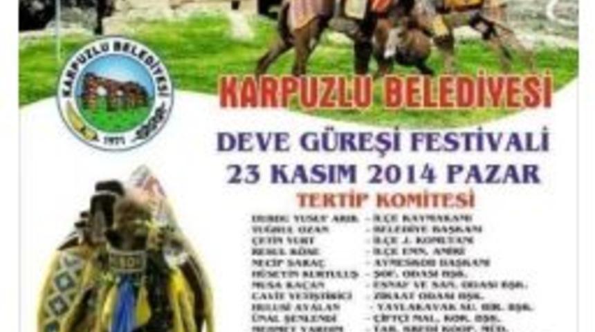 Ege Ve Akdeniz&rsquo;in Pehlivan Develeri Kozlarını Karpuzlu Arenası&rsquo;nda Paylaşacak