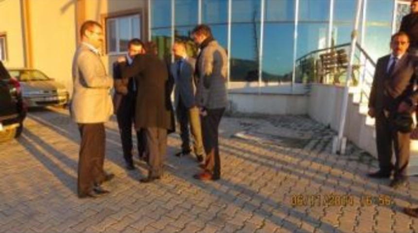 Doğanyol&rsquo;un Yeni Kaymakamı Serdar Karal&rsquo;a Ziyaret