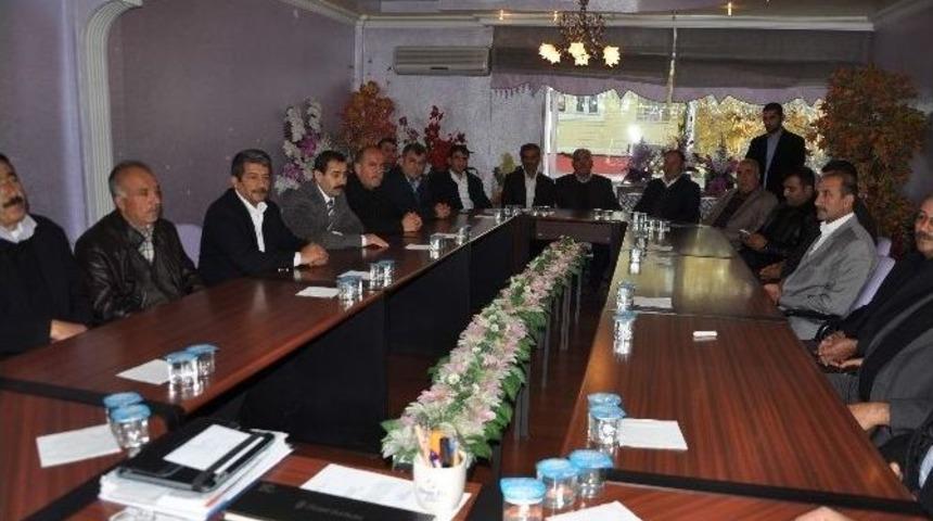 Ak Parti İl&ccedil;e Teşkilatından Başkan &Ouml;zdemir&rsquo;e Ziyaret