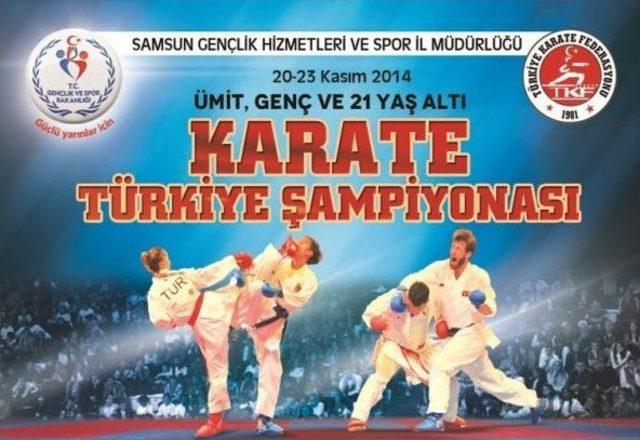 Türkiye Karate Şampiyonası Samsun’da