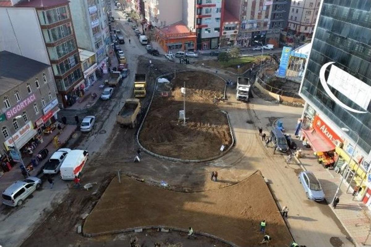 Yakutiye, &Ccedil;avuşoğlu Sokakta Hızlı &Ccedil;alıştı