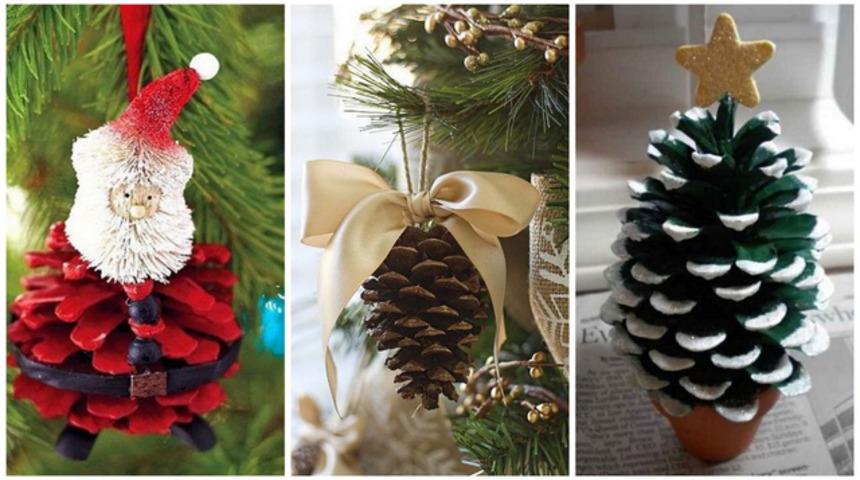 Kozalaktan yılbaşı s&uuml;s&uuml; nasıl yapılır?