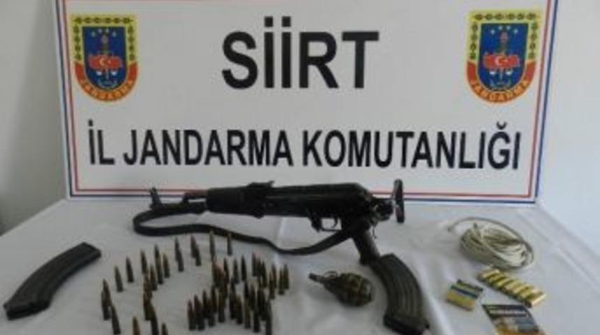 Siirt&rsquo;te Pkk&rsquo;ya Ait Silah Ve M&uuml;himmat Ele Ge&ccedil;irildi