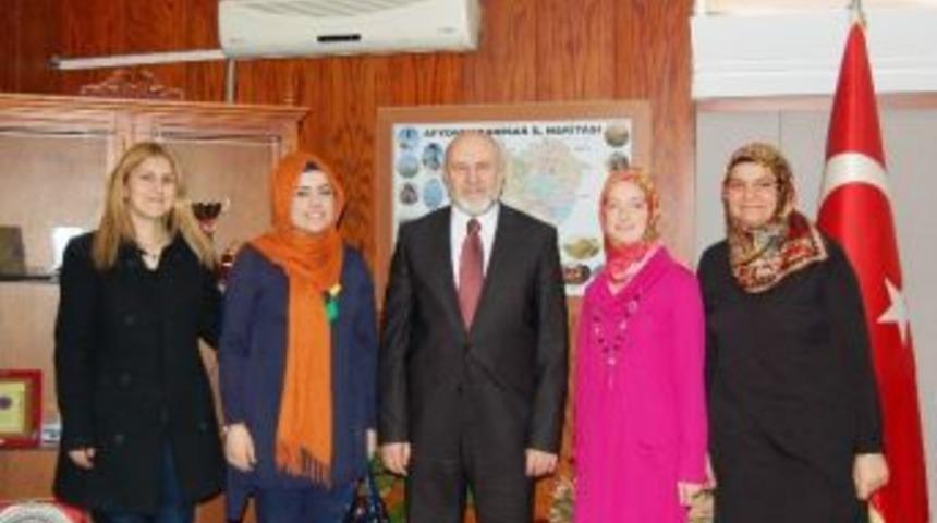 Beyaz Derneği Afyonkarahisar Şubesi&rsquo;nden Başkan Sel&rsquo;e Ziyaret